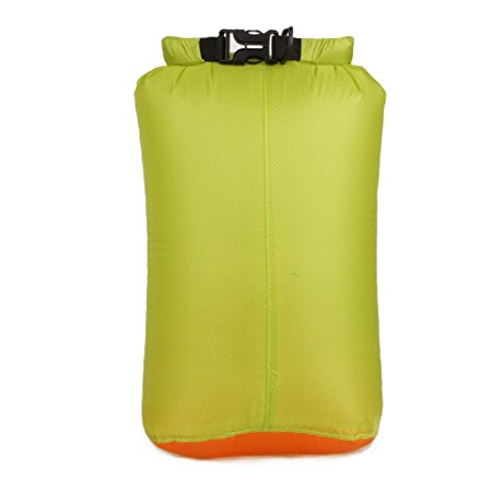 Ultra-Light Waterproof Lightweight Portable Dry Sack Roll-Up Top Closer Compression bag for outdoor, camping, hiking, climbing and watersports (6L, 10L, 20L)