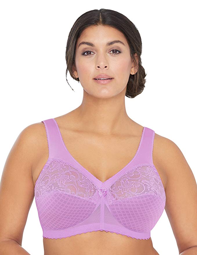 Glamorise Women's Plus Size Magic Lift Full-Figure Support Bra #1000