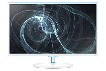 Samsung Simple LED 27-Inch Monitor, White with Blue TOC Finish