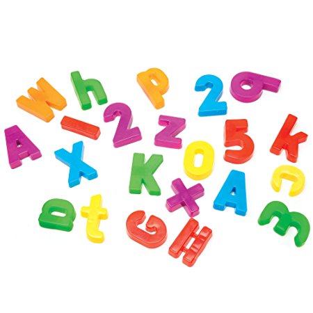 Educational Insights Magnetic Alphabet and Numbers