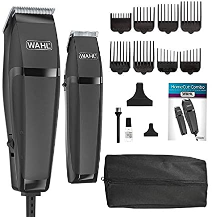 WAHL - 15 Pieces Set, Hair Clipper and Precision Trimmer, Black