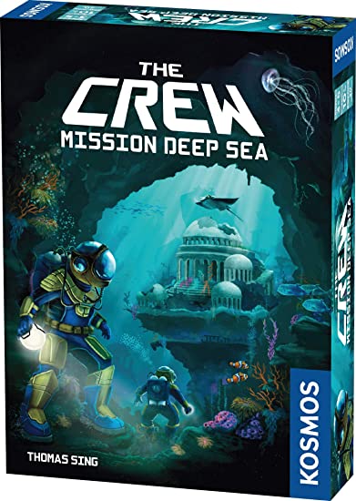 The Crew: Mission Deep Sea – Card Games Adults and Kids – 3-5 Players – Card Games for Family – 20 Minutes of Gameplay – Games for Family Game Night – Card Games for Kids and Adults Ages 10  - English