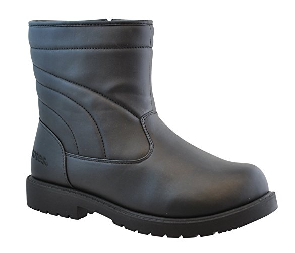 Totes Suburb W Round Toe Synthetic Winter Boot