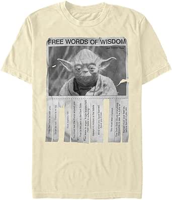 Men's Star Wars Yoda Words of Wisdom T-Shirt