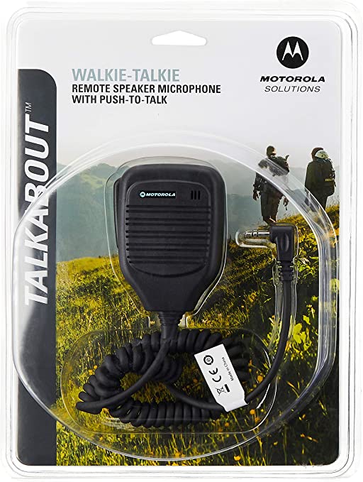 Motorola 53724 Remote Speaker Microphone (Black)