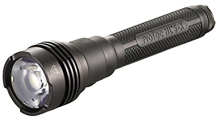 Streamlight 88081 ProTac HL 5-X USB 3500 Lumen Flashlight, 2 x 18650 USB Batteries, Dual USB Cord and wrist lanyard