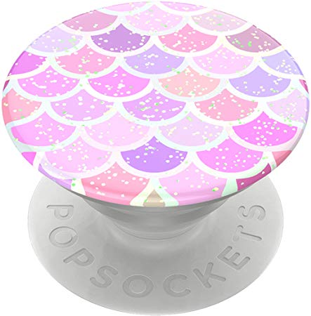 PopSockets PopGrip: Swappable Grip for Phones & Tablets - Glitter Mermaid