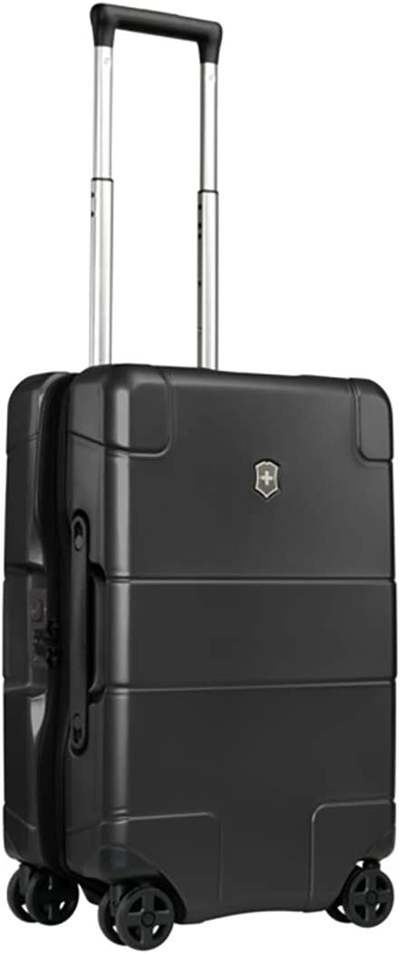 Victorinox Lexicon Hardside Expandable Spinner Luggage, Black, Carry-On, Frequent Flyer (22")