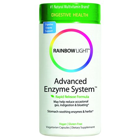 Rainbow Light Advanced Enzyme System, 90 Vcaps