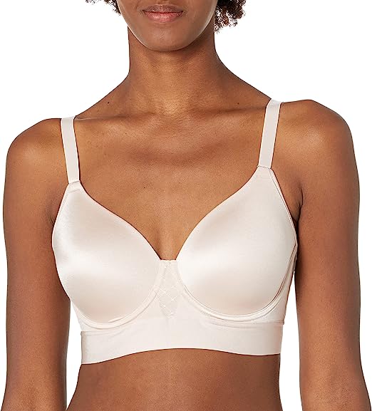 Bali One Smooth U Underwire Bra, Full-Coverage Bra, Smoothing T-Shirt Bra, Max Support Underwire with Bounce Control