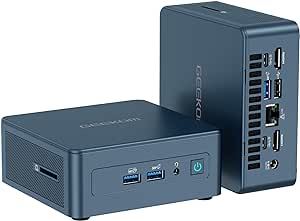 GEEKOM IT12 Mini PC, 12th Gen Intel i9-12900H NUC12 Mini Computers(14C/20T,Up to 5GHz), 32GB DDR4 RAM & 1TB PCIe Gen 4 SSD, Windows 11 Pro Mini Desktop, 8K/Quad Display/USB4.0/WiFi 6E/BT5.2/2.5G LAN