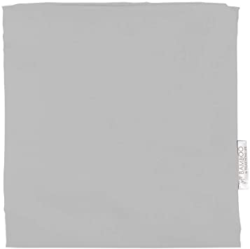 Relax Home Life Wedge Pillowcase Designed To Fit Our 7.5" Bed Wedge 25"W x 26"L x 7.5"H, Hypoallergenic 100% Egyptian Cotton Replacement Cover, Fits Most Wedges Up To 27"W x 27"L x 8H" (Light Gray)