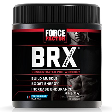Force Factor BRX, Concentrated Pre-Workout, 0.37 Pound