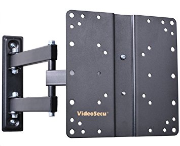 VideoSecu ML510B Articulating Tilt Swivel TV Wall Mount for 17 - 37" LCD/LED TV, Black B65