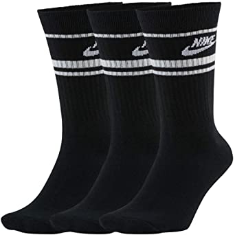 NIKE Unisex U Nk Crew Nsw Essential Stripe Socks