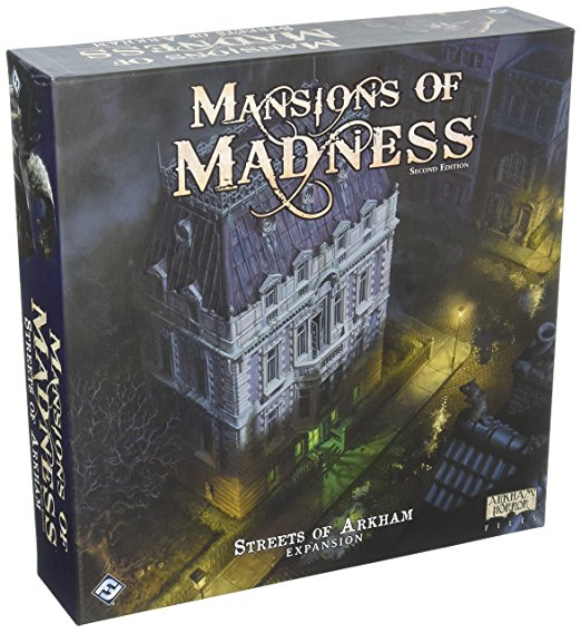 Fantasy Flight Games Mansions of Madness: Streets of Arkham Strategy Board Games