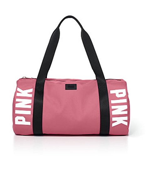 Victoria's Secret PINK Gym Duffle Bag Soft Begonia