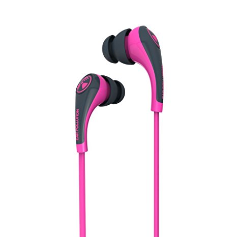 iFrogz Earpollution Plugz High Quality Audio Earbuds - Hot Pink