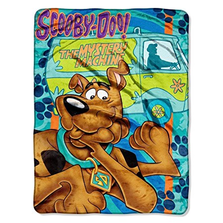 Scooby-Doo, Whole Gang Micro Raschel Throw, 46" x 60"