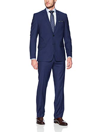 Geoffrey Beene Men's 32" Finished Bottom Suit