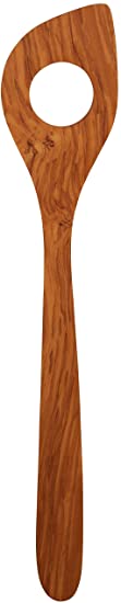 Scanwood Olive Wood Utensil Pointed Stirring Spoon 11.8"