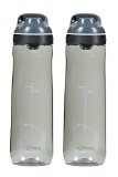 Contigo 24oz Cortland Autoseal Water Bottle Smoke 2 Pack