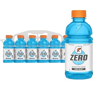 Gatorade Frost Thirst Quencher, Cool Blue, 12 Fl Oz Bottles, 12 Pack