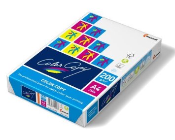 Color Copy A4 Paper - 200gsm, 1 pack of 250 sheets