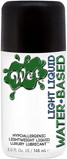 Wet Light Water Based Lubricant, 4.8 Ounce