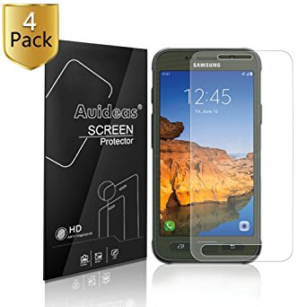 SAMSUNG GALAXY S7 ACTIVE G891 Screen Protector,Auideas (4-Pack) Screen Protector Film HD Clear Retail Packaging for SAMSUNG GALAXY S7 ACTIVE G891(NOT FOR S7) (HD Clear)