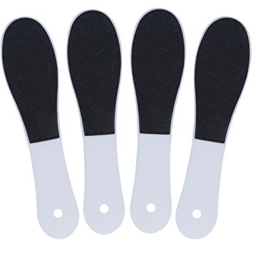 Rovtop 4 Packs Double Sided Foot Files for Foot care