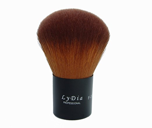 LyDia professional black kabuki buffer face loose powder bronzer cosmetic makeup brush F-06