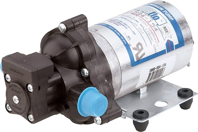 SHURflo Industrial Diaphragm Water Pump - 198 GPH, 1/2in. Port, Model Number 2088-594-154