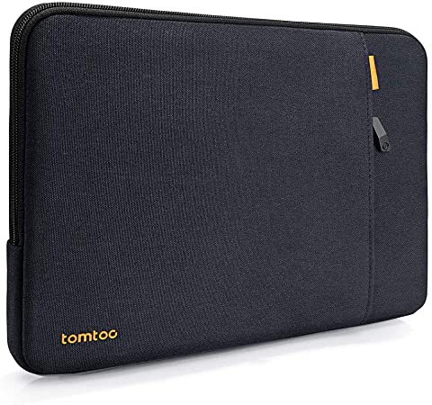 tomtoc 360 Protective Sleeve Compatible with 15 inch Dell XPS, 14 Inch HP EliteBook, 14 Inch HP Stream Laptop, Notebook Shockproof Case Tablet with Accessory Pocket & CornerArmor