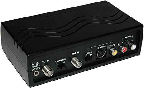 Dynex WS-007 - RF Modulator RCA/S-Video to Coax Video Converter