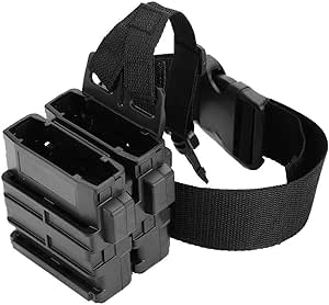 Fdit Clip Magazine Pouch Holder Quick Pull Box Accessory for Ammo Clip Can Be Fixed on The Waist