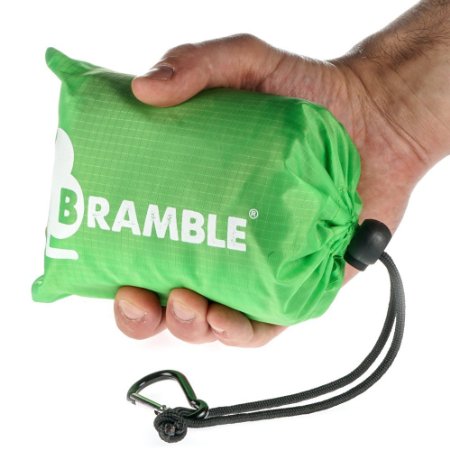 Bramble Durable, Waterproof Pocket Picnic Blanket with Travel bag - Lime Green