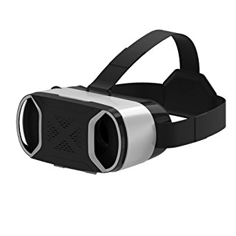 VersionTech 4th Gen Virtual Reality VR Headset Goggles VR Box 3D Movie Glasses For Samsung Galaxy S7 Edge/ S7/ Note 4 iPhone 7 Plus/ 7/ 6 Plus/ 6/ 6S and Other Smartphone with 4.5-6.0 Inch Display