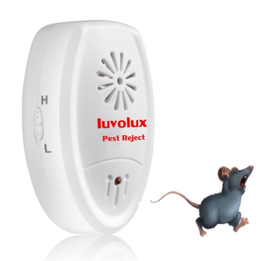 Ultrasonic Pest Repeller for Indoor Use - Electronic Pest Repellent Best for Home - Professional Pest Control for RodentCockroachRatsAntsSpidersMosquitoes and More - Roach KillerMouse Repellent