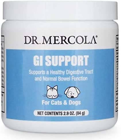 Dr. Mercola GI Support for Cats and Dogs, 2.90 Oz, Non GMO, Soy Free, Gluten Free