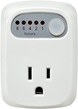 Simple Touch - Overcharge Prevention Timer - Overcharging Protection Auto Shut-Off Timer - for Cell Phones, Tablets, and Laptops