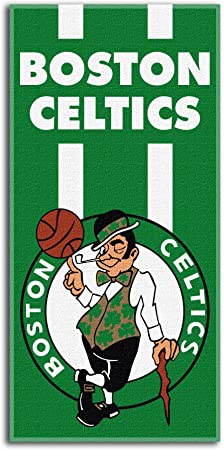 Officially Licensed NBA "Zone Read" Beach Towel, 30 X 60 Inches, Multi Color