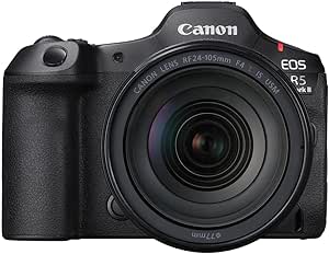 Canon EOS R5 Mark II RF24-105mm F4 L is USM Lens Kit Black