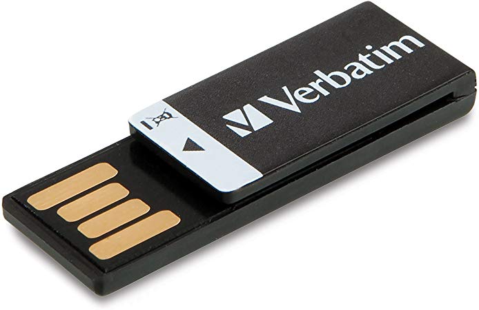 Verbatim 16GB Clip-it USB Flash Drive - Black