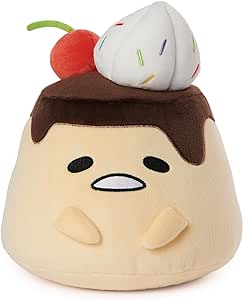 GUND Sanrio Gudetama The Lazy Egg Stuffed Animal, Flan Gudetama Plush Toy for Ages 1 and Up, 9”