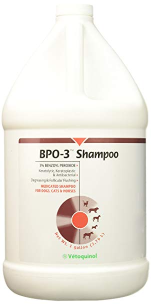 Vet Solutions BPO 3 Shampoo 3% Benzoyl Peroxide (Gallon)