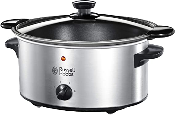 Russell Hobbs 22740-56 - slow cookers (Black, Silver, Glass, Stainless steel)