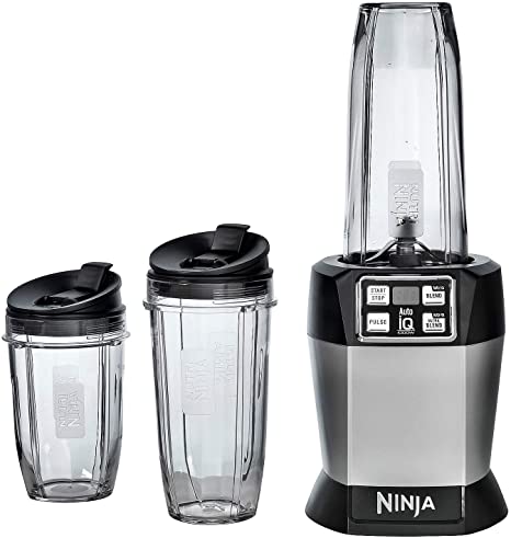 Ninja BL482 Nutri Blender with Auto iQ, Black