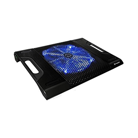 Thermaltake Massive 23 LX Notebook Cooler 23cm Blue LED 10-17 Notebook 2 x USB