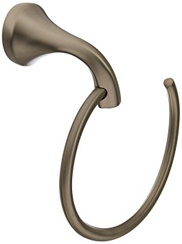 Moen YB2886BN Eva Towel Ring, Brushed Nickel